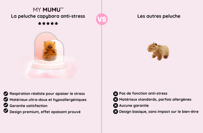 MY MUMU™ - La Peluche Respirante Anti-Stress