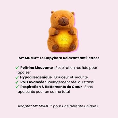 MY MUMU™ - La Peluche Respirante Anti-Stress