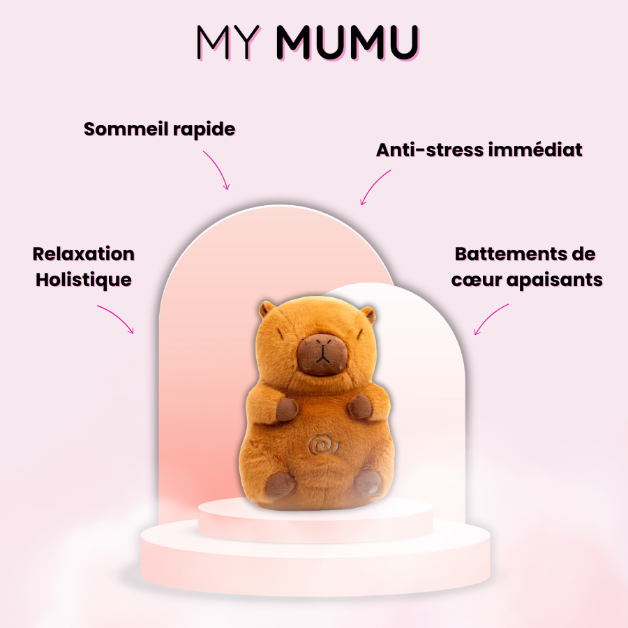 MY MUMU™ - La Peluche Respirante Anti-Stress